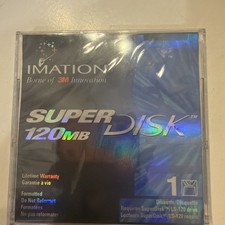 Imation SuperDisk 120MB LS-120 Diskettes Vintage, 3M