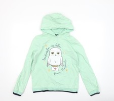 Harry Potter Mädchen grüner Hedwig Pullover...