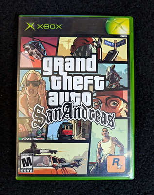 Rockstar Games Grand Theft Auto: San Andreas (Microsoft Xbox) With Manual/No Map