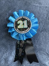 21st Brilliant Birthday Award Ribbon