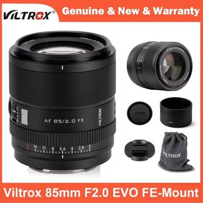 Viltrox AF 85mm F2.0 EVO Auto Focus Full Frame Large Aperture Lens for Sony E