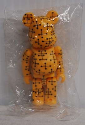 Medicom Bearbrick Series 9 Yellow S9 Pattern Eames Be@rbrick (No Card) Sealed