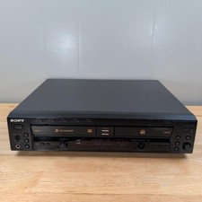 Sony RCD-W50C 5 Disc CD Changer Recorder Black Malaysia Hi-Fi For Parts