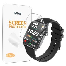 6 Pack Screen Protector Designed for TRAUSI TG08 iBesi TG09 Smart Watch 1.83...