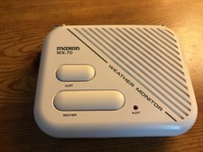 Maxon WX-70 Weather Monitor AC or Battery Power