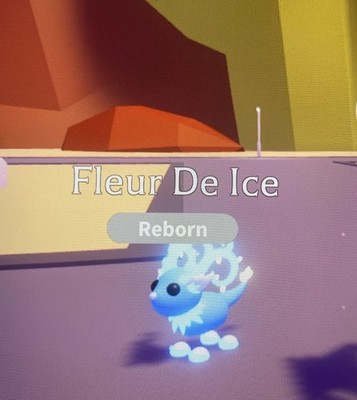 Adopt From Me Neon Fleur De Ice (no potion)