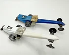Hot Wheels Redline Snake and Mongoose Rail Dragsters 1971