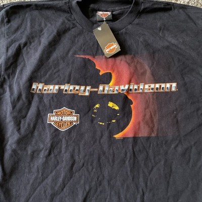 Harley Davidson T Shirt Black Short Sleeve Sz XL Singapore