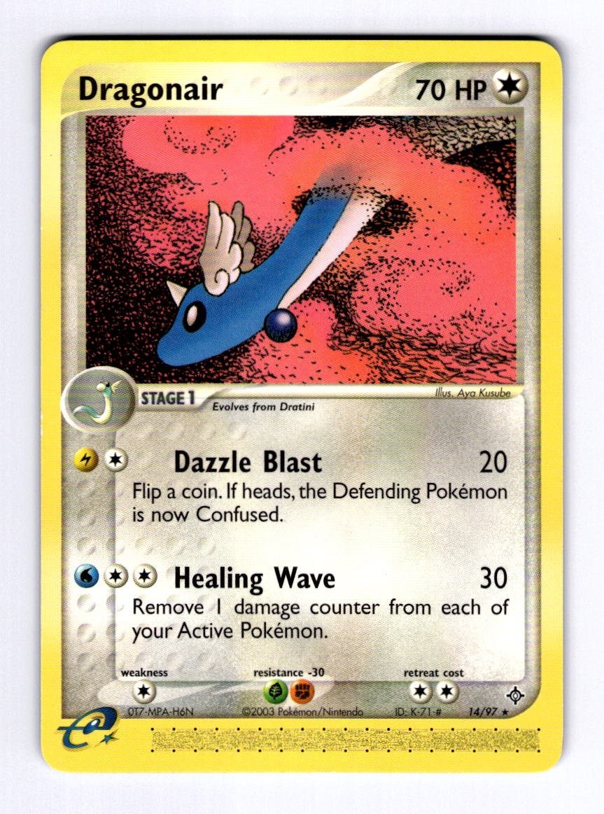 Dragonair - 14/97 Dragon #14 (2003) Rare NM Pokemon