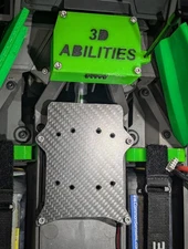 ESC Mounting Plate (Carbon Fiber) + Rx Relocation - Compatible w/ Traxxas XRT