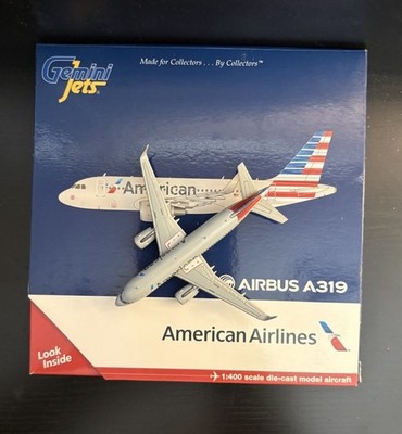 GeminiJets 1:400 American Airlines Airbus A319 N8027D GJAAL1702