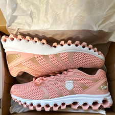 K-Swiss Tubes Comfort 200 Women s Pink/White Mesh Cushioned Sneakers 97112