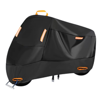 Motorrad Abdeckplane 210D Oxford Stoff Regen UV Schutz Staub Diebstahlschutz XL