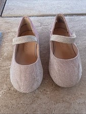 CupCake Couture Lil Rosie Girls Glitter Mary Jane Shoes in Blush