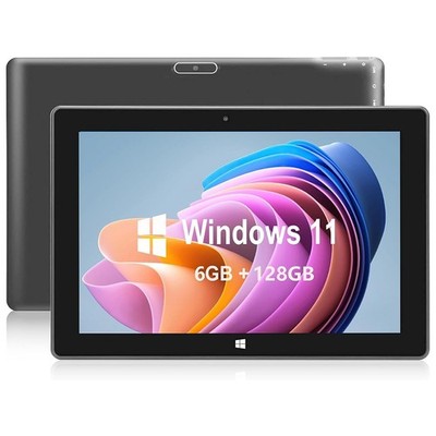 10-Zoll Tablet PC mit Windows 11,Intel N4000 6GB RAM,128 GB ROM,1280×800 IPS