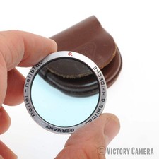 Rollei Rolleiflex Hellblau Blue Lens Filter Bay I 28.5mm EXC 