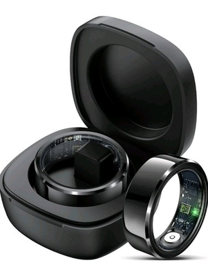 #ad #ad Smart Ring Heart Rate Monitor Blood Pressure Sleep Tracker Health Rings Size 10 $39.99