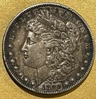 1898 Morgan Silver Dollar, Philadelphia Mint, U.S. $1 Coin, VF (very fine)