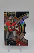 2023 Panini Select - Premier Level Cody Mauch #133 Black & Red Prizm Die-Cut...