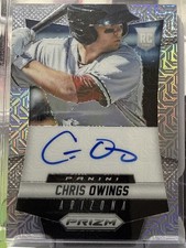 2014 Panini Prizm - Autographs Chris Owings #CO Mojo Prizm /75 (AU, RC)