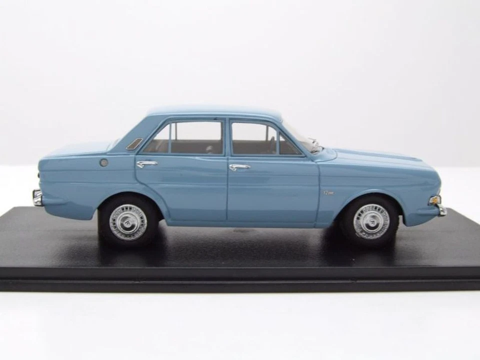 Ford Taunus P6 12M Limousine 1966 Blu Modellino 1:43 Neo Scale Models - Immagine 4 di 4