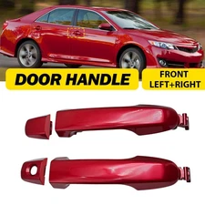 Outside Door Handle For 2012-17 Toyota Camry Front Left Driver Right Side Red H