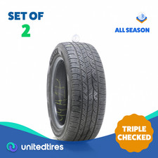 Set Of 2 Used 20555r16 Kelly Edge Touring As 91v - 6.532