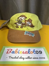 Vintage 1998 nickelodeon Rugrats Snapback Kids Hat Tommy and Chucky Lazy Days