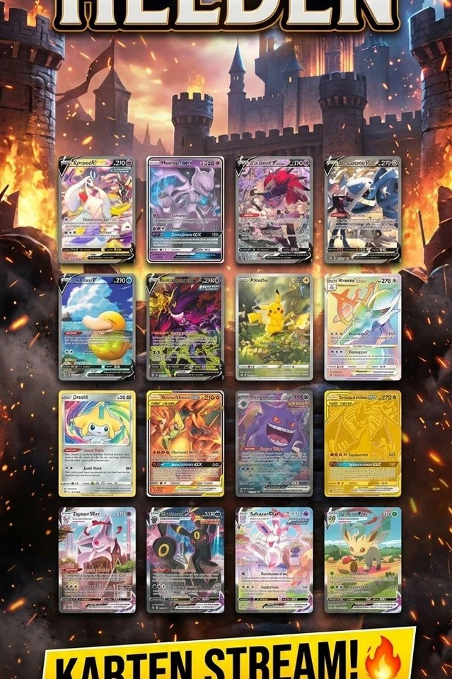 Pokemon Erhabene Helden & V Karten