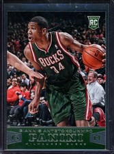 GIANNIS ANTETOKOUNMPO 2013-14 Panini Rookie Card RC #194 *READ*. rookie card picture