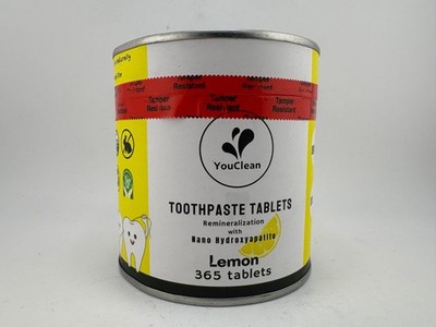 Refill Pack - 365 Toothpaste Tablets - Natural Remineralization & W... Fast Ship