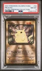 POKEMON PIKACHU 2021 CELEBRATIONS ULTRA-PREMIUM COLLECTION #58 PSA 8