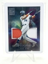 2022 Panini Capstone - Jose Siri - Rookie Dual Materials Patch RDM-JS Astros +