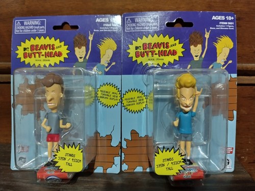 Beavis And Butthead 3.75" Figures Super Impulse Toys New In Box With  Display 