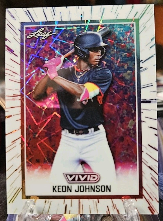 2025 Leaf Vivid Keon Johnson 1/1