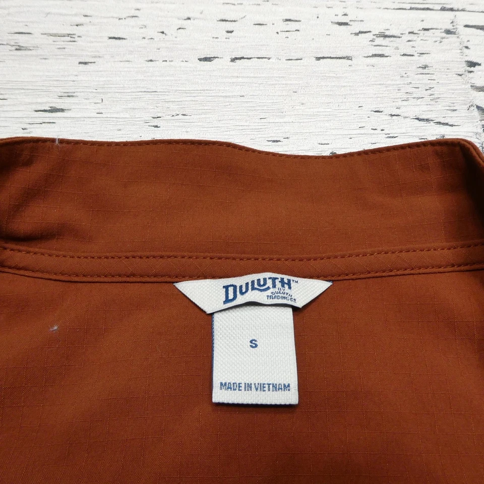 Chaleco Duluth Trading Co Mujer Pequeño Marrón Óxido Utilitario Viaje Safari Pesca Foto 2 de 4