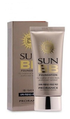 PRORANCE Korean Foundation Concealer Sun BB Foundation Cream SPF 50 Natural Look