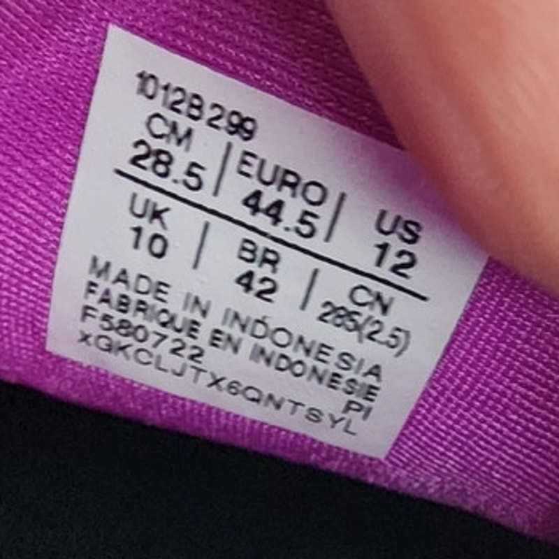 New NWOB Asics Women's Gen Kayano 29 Lite Show Black Orchid Size 12 thumbnail 9