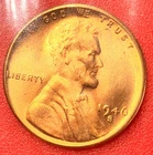 1946-S Lincoln Wheat Cent Penny GEM RED BU From an Original Bank Roll