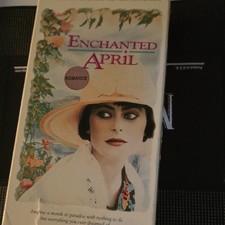 Miramax Enchanted April VHS NTSC 1992 PG Full Screen Mike Newell Richardson