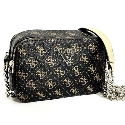 GUESS Monique Camera Bag Monogram Authentic From Japan