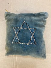 Vtg Tefillin Velvet Bag Tallis Torah Shawl Jewish Israel Judaica Tfilin Hebrew