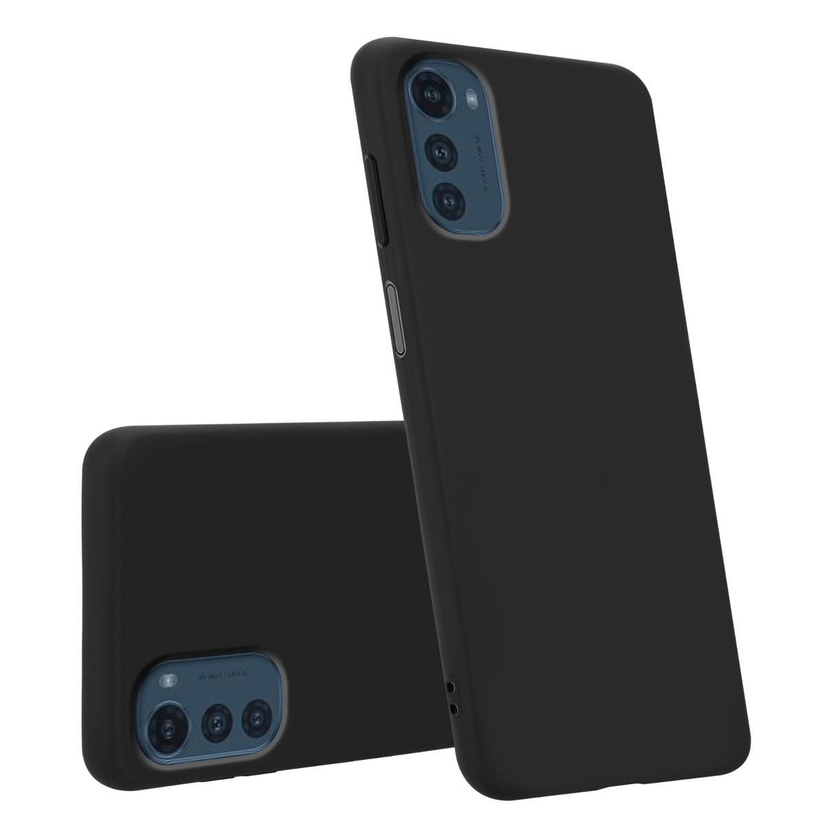 iVoler Cover per Motorola Moto G22 / Moto E32s, Custodia Trasparente per Assorbimento Degli Urti con Paraurti in TPU Morbido, Sottile Morbida in Silicone TPU Protettiva Case