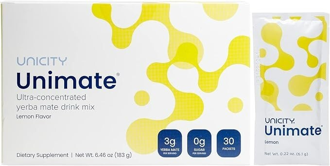 UNICITY UNIMATE LEMON- Great Tasting -Ultra Concentrated
