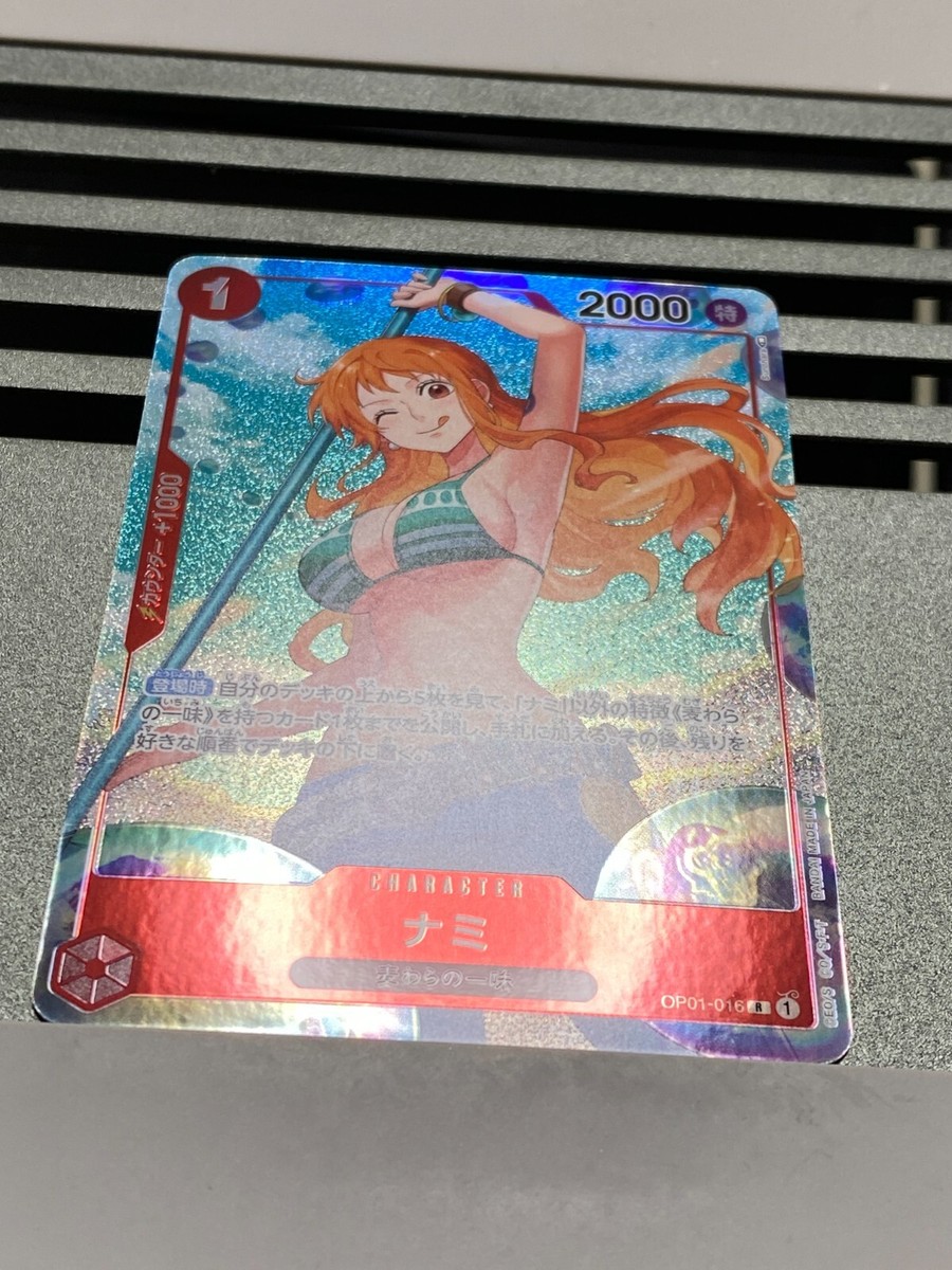 Bandai One Piece Card Game Romance Dawn OP01-016 Nami R