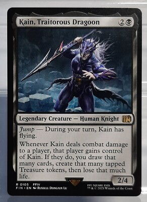 Magic - Kain, Traitorous Dragoon - Rare/Leg. Kreatur - MTG: Final Fantasy -EN/NM