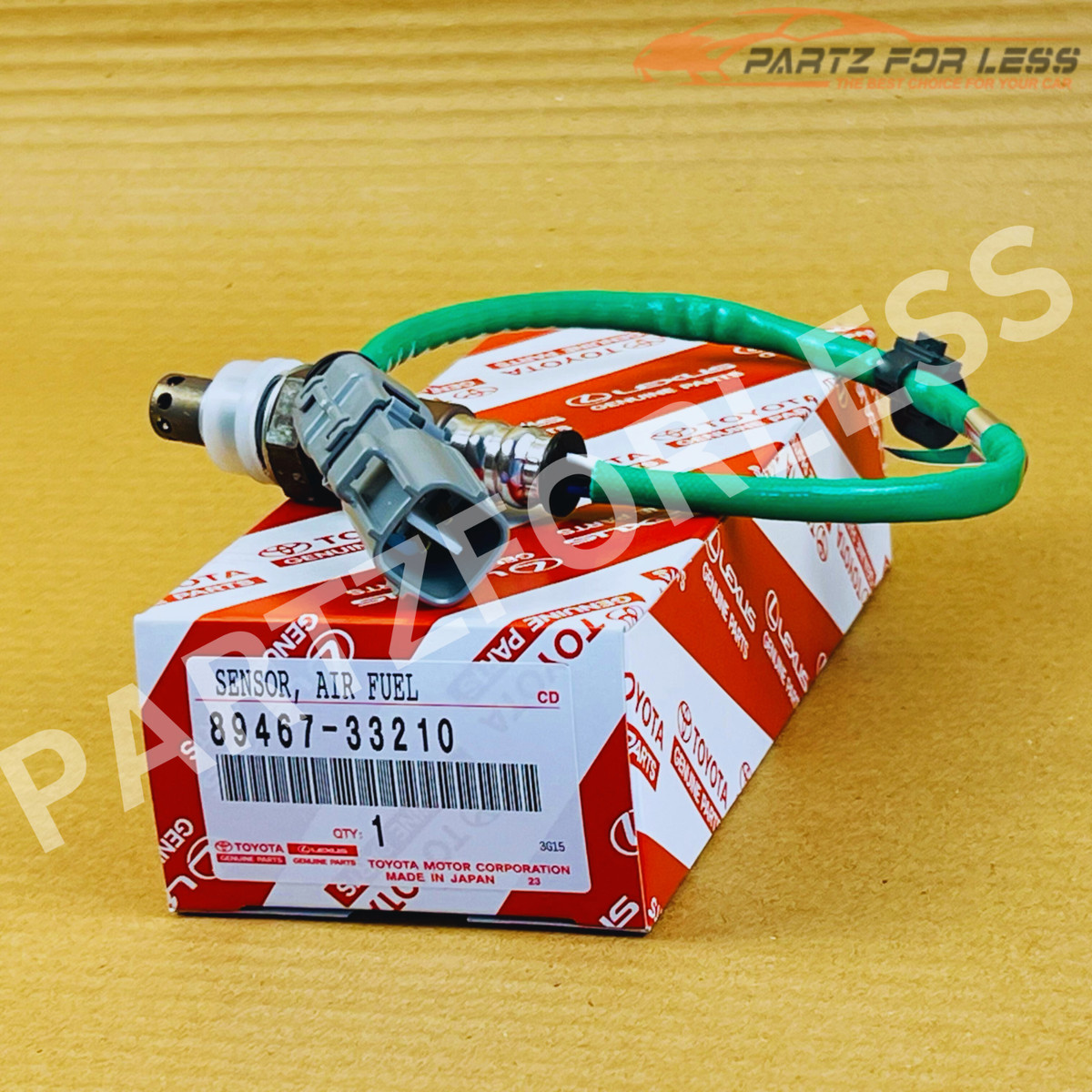 89467-33210 TOYOTA GENUINE Camry Avalon Lexus ES300h SENSOR, AIR  