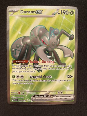 pokemon card durant Amazon.com: Pokemon - Durant ex 004/191