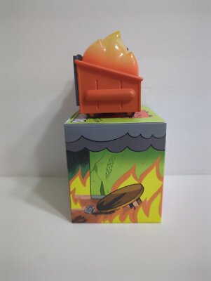 100% Soft - Little Dumpster Fire - This is Fine Dog Vinyl Figure
