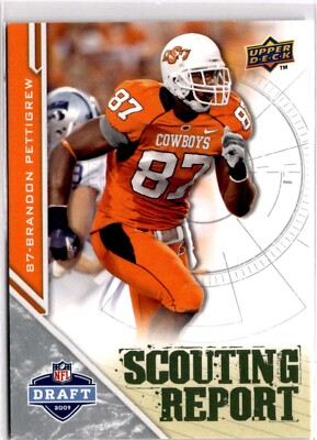 2009 Upper Deck Draft Edition Brandon Pettigrew #220 OSU